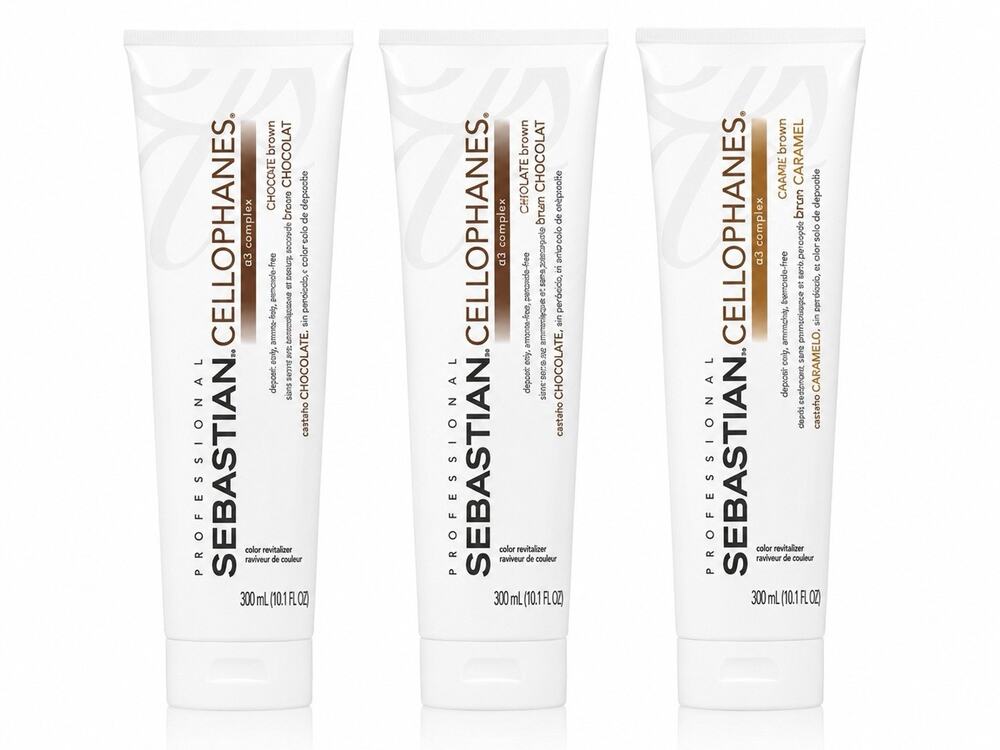 Sebastian Cellophanes Chocolate Brown & Caramel Brown 300ml 10.1 fl oz Set